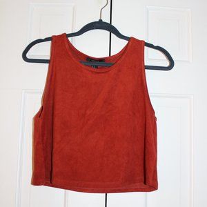 Forever 21 Burnt Orange Tank Top